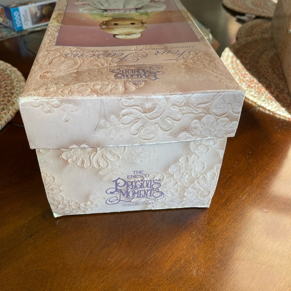 Precious Moments Four Seasons Limited Edition Porcelain Bisque Doll Spring 1989 - Picture 7 of 10